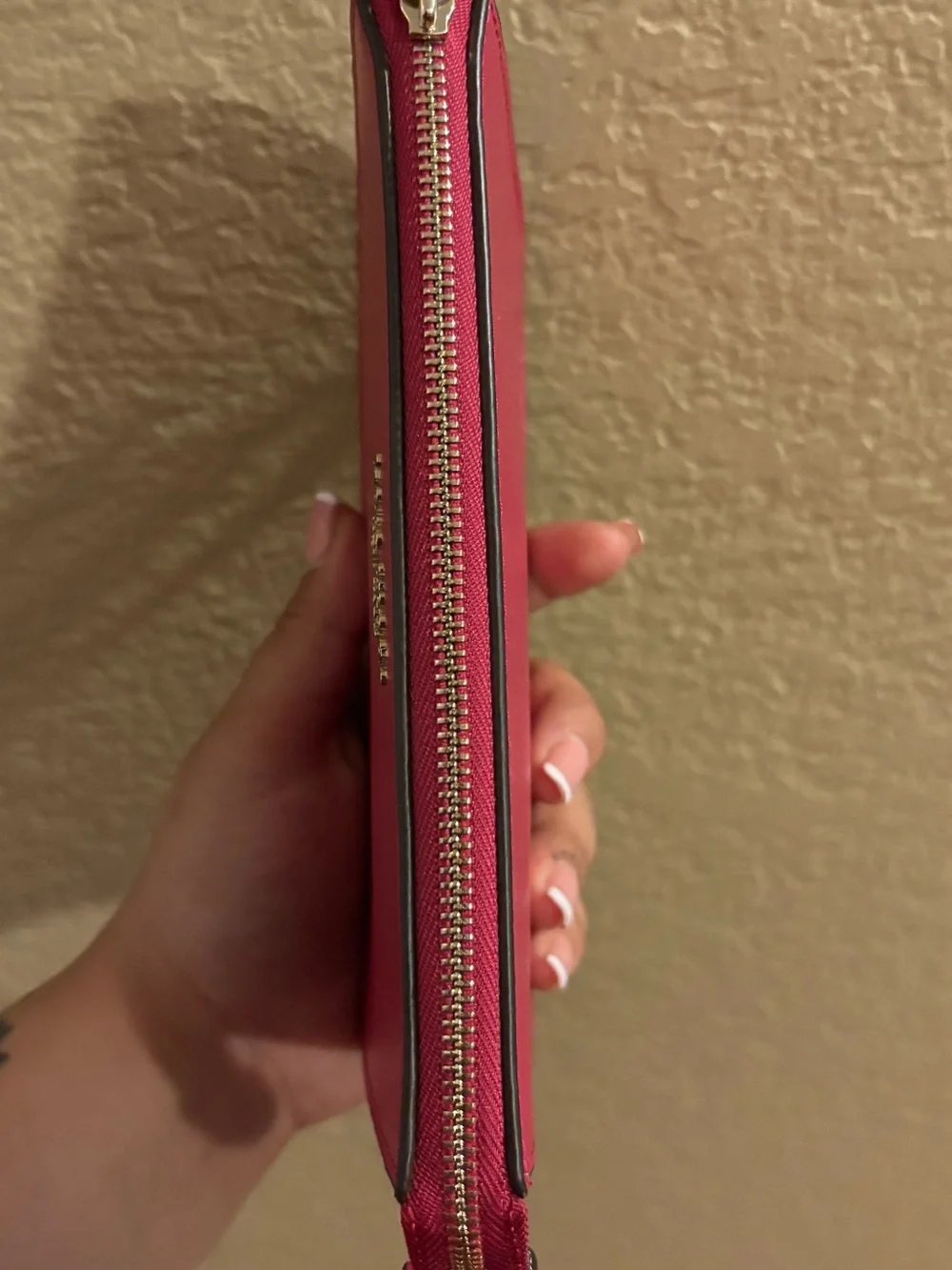 kate spade Hot Pink Zip Wristlet